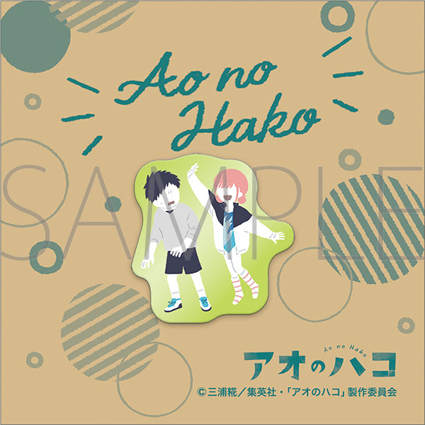 (Goods - Pin Badge) Blue Box Pins Taiki Inomata & Hina Chono Yuru Palette