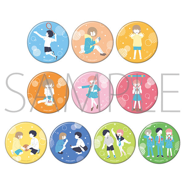 (1BOX=10)(Goods - Badge) Blue Box Chara Badge Collection Yuru Palette