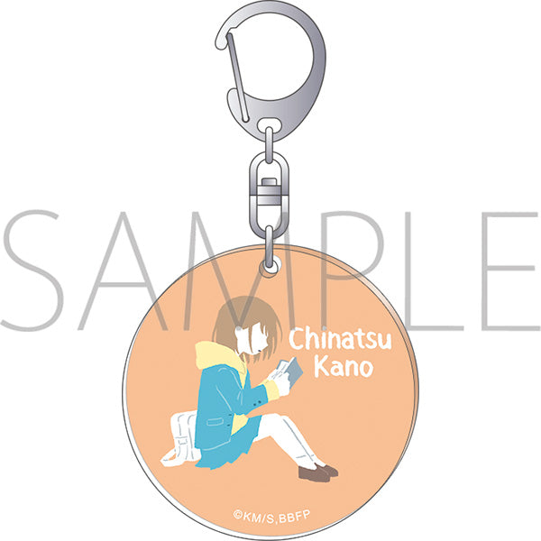 (Goods - Keychain) Blue Box Acrylic Keychain Chinatsu Kano A Yuru Palette