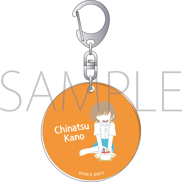 (Goods - Keychain) Blue Box Acrylic Keychain Chinatsu Kano C Yuru Palette