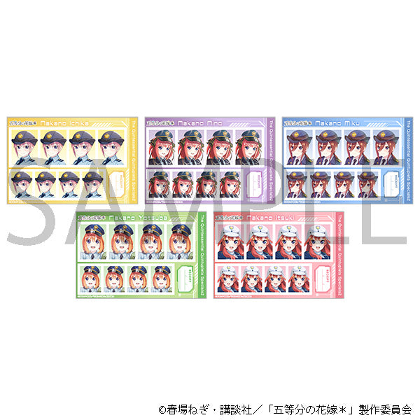 (Goods - Bromide) The Quintessential Quintuplets* ID Card Photo Studio Set (Police)