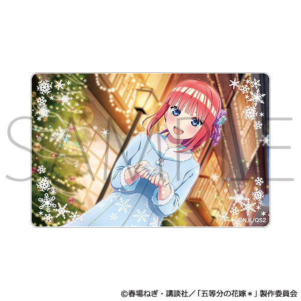 (Goods - Ornament) The Quintessential Quintuplets* Acrylic Block (Snowy Christmas) Nino Nakano