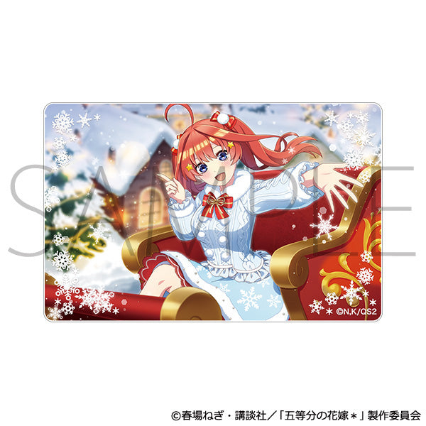 (Goods - Ornament) The Quintessential Quintuplets* Acrylic Block (Snowy Christmas) Itsuki Nakano