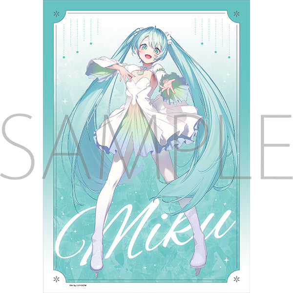 (Goods - Tapestry) Hatsune Miku Series Mini Clear Poster Hatsune Miku