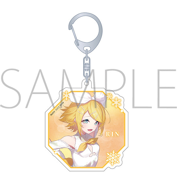 (Goods - Keychain) Hatsune Miku Series Acrylic Keychain Kagamine Rin