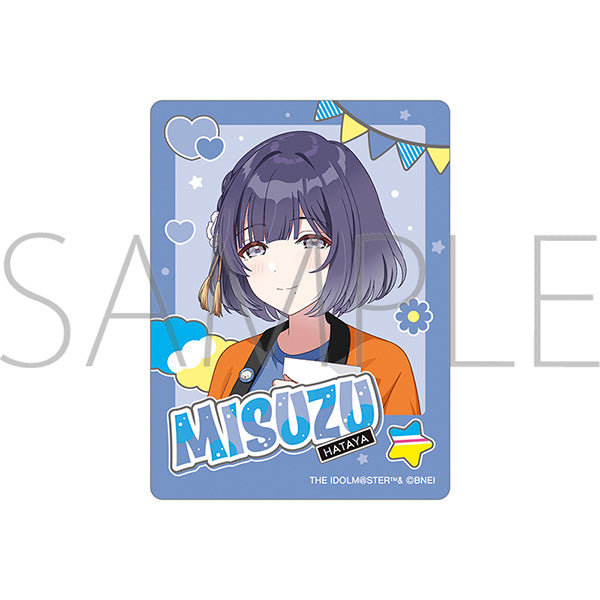 (Goods - Sticker) Gakuen iDOLM@STER Sticker Misuzu Hataya Hatsuboshi School Festival Fair