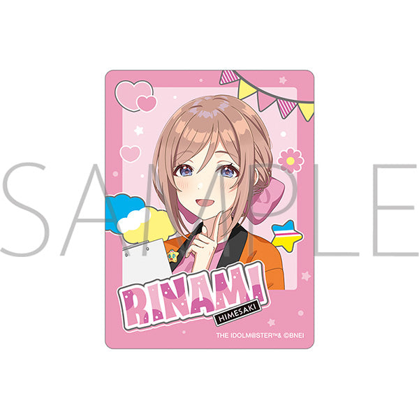 (Goods - Sticker) Gakuen iDOLM@STER Sticker Rinami Himesaki Hatsuboshi School Festival Fair