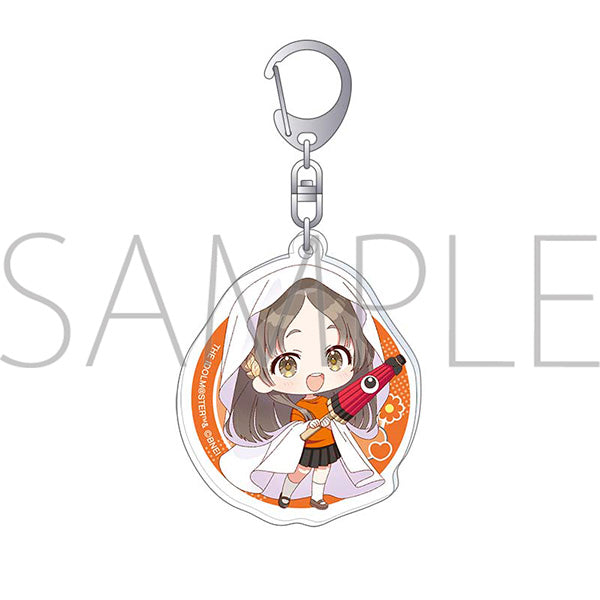 (Goods - Keychain) Gakuen iDOLM@STER Acrylic Keychain China Kuramoto Hatsuboshi School Festival Fair