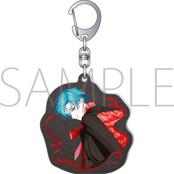 (Goods - Keychain) It Takes More Than a Pretty Face to Fall in Love Glitter Acrylic Keychain Kanato Ugo