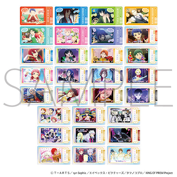 (1BOX=10)(Goods - Card) KING OF PRISM-Your Endless Call- Minna Kirameke! Prism☆Tours TickeColle