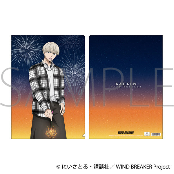 (Goods - Clear File) WIND BREAKER Clear File / Ren Kaji Firework