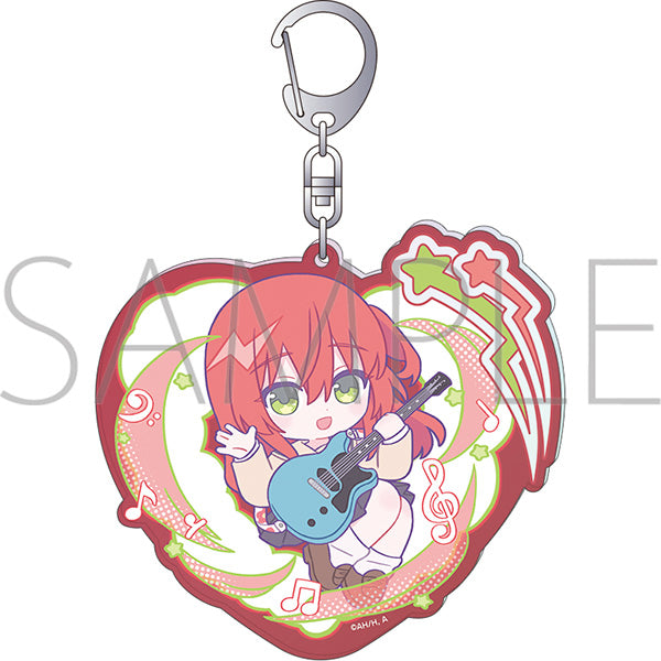 (Goods - Keychain) Bocchi the Rock! Iridescent Acrylic Keychain Ikuyo Kita Pastel Pop