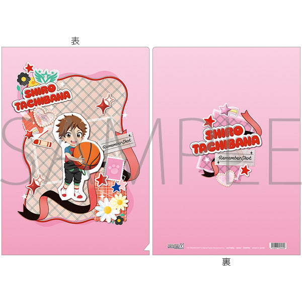 (Goods - Clear File) THE IDOLM@STER SideM Clear File / Shiro Tachibana Remember Shot