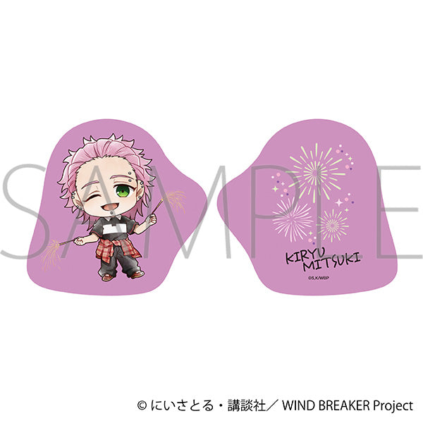 (Goods - Cushion) WIND BREAKER Die-cut Cushion / Mitsuki Kiryuu Firework