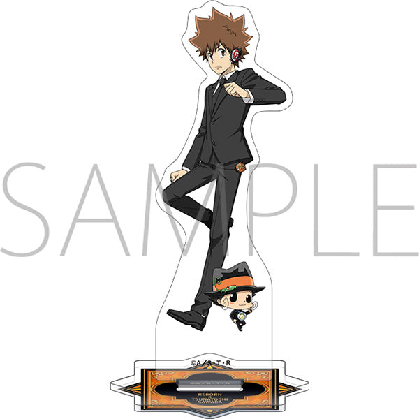 (Goods - Acrylic Stand) REBORN! Acrylic Stand Reborn & Tsunayoshi Sawada ~Spring Fair~