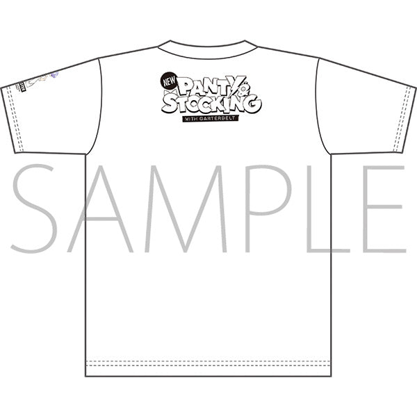 (Goods - Shirt) New PANTY & STOCKING with GARTERBELT 100% Polyester T-shirt