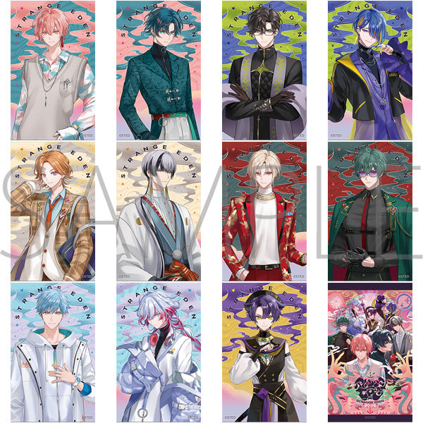 (1BOX=12)(Goods - Card) STRANGE EDEN Trading Clear Cards