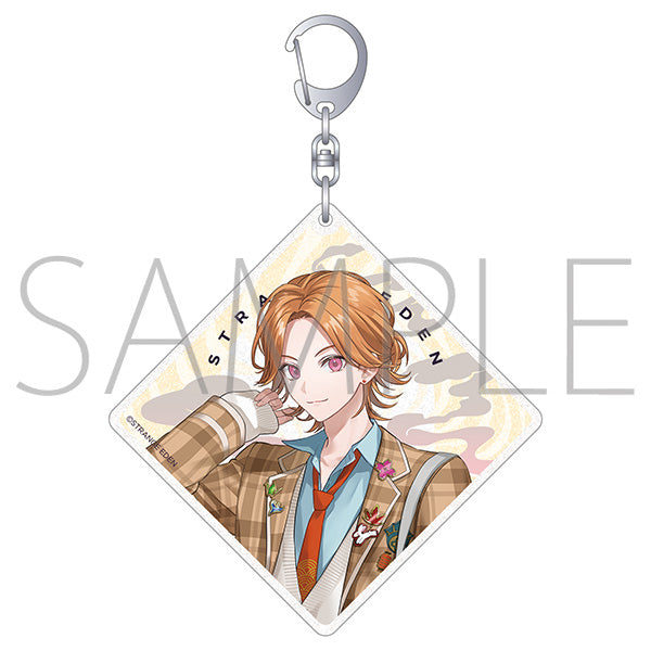 (Goods - Keychain) STRANGE EDEN Glitter Acrylic Keychain / Hinata Uduki