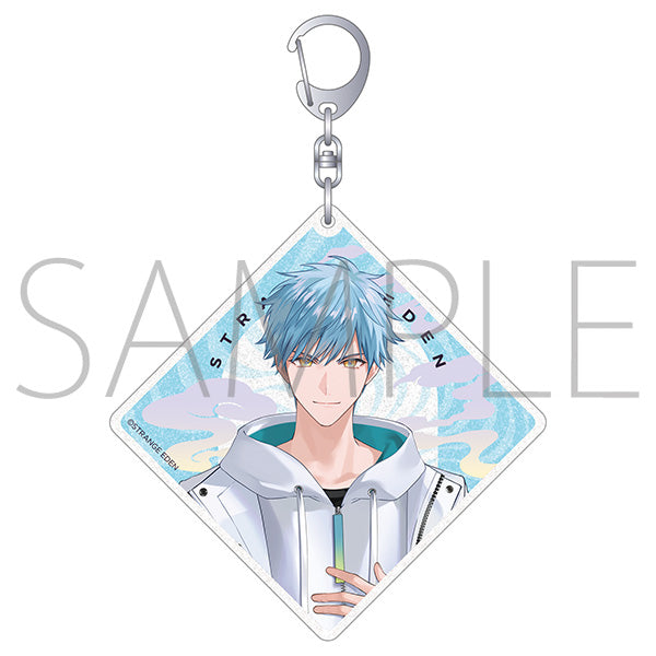 (Goods - Keychain) STRANGE EDEN Glitter Acrylic Keychain / Michitaka Yurano