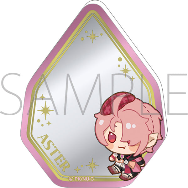 (Goods - Sticker) NU: Carnival Acrylic Mirror Sticker / Aster