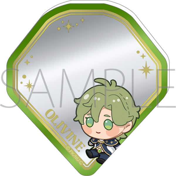 (Goods - Sticker) NU: Carnival Acrylic Mirror Sticker / Olivine
