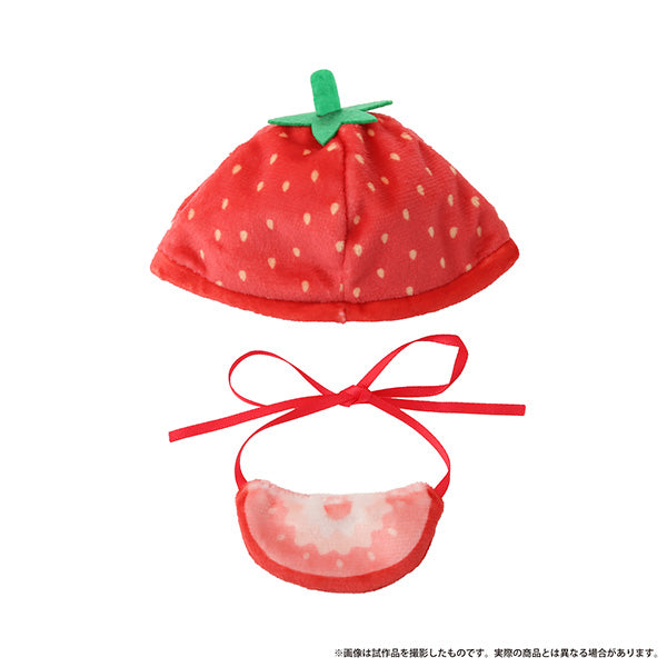 (Goods - Mascot) Non-Chara Original withCAT Fruit Dress-up Set Strawberry