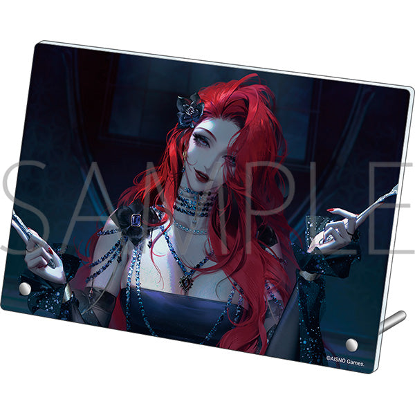 (Goods - Ornament) Path to Nowhere Acrylic Art Panel Cabernet