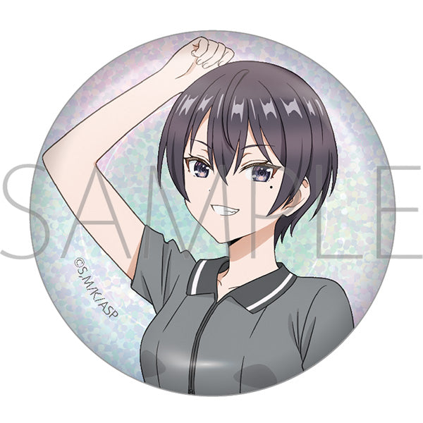 (Goods - Badge) Alya Sometimes Hides Her Feelings in Russian Glitter Button Badge Chisaki Sarashina