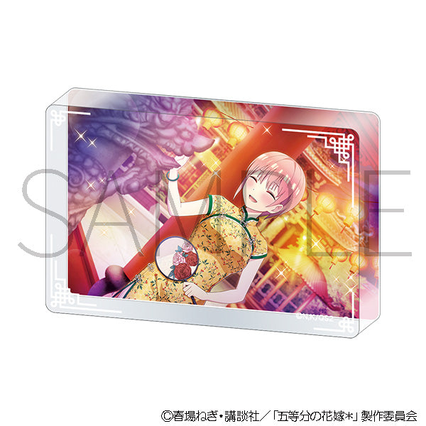 (Goods - Acrylic Stand) The Quintessential Quintuplets* Acrylic Block (China Dress) / Ichika Nakano