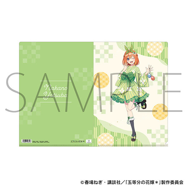 (Goods - Clear File) The Quintessential Quintuplets* Clear File / Yotsuba Nakano