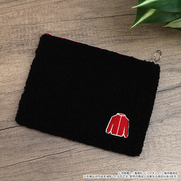 (Goods - Pouch) Haikyu!! Boa Pouch / Nekoma High