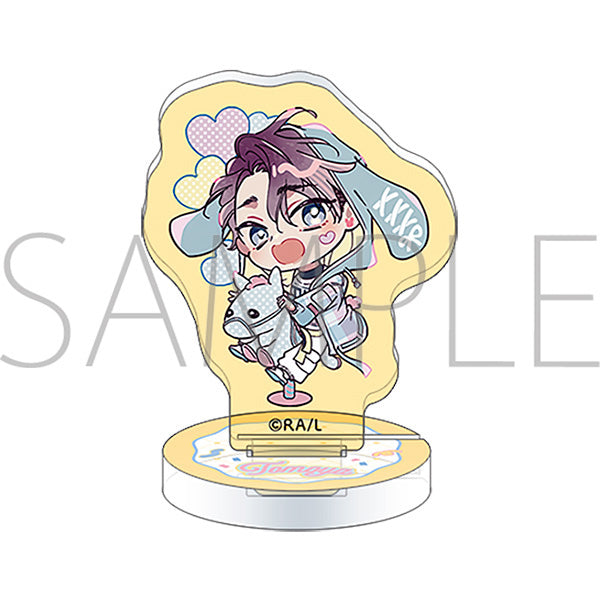 (Goods - Acrylic Stand) The Feisty Omega and His Twin Mates (Tsuyogari Omega wa Bokura no Tsugai) Chuasuta Miniature Acrylic Stand / Tomoya Tougasaki