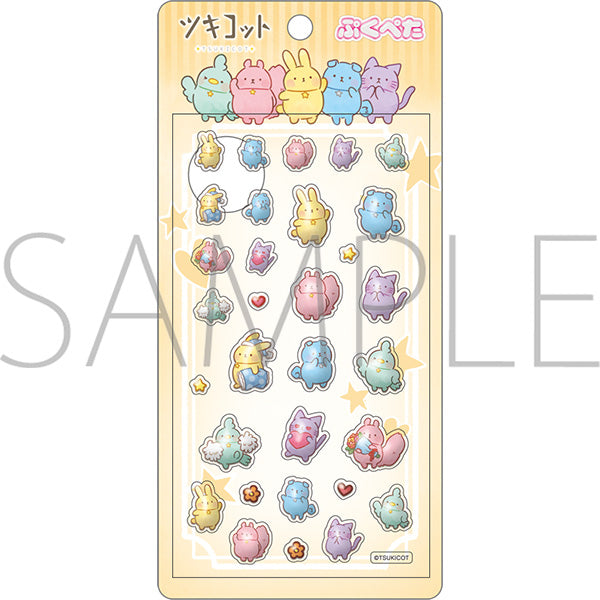(Goods - Sticker) TSUKIPRO Tsukicot Pukupeta (3D Sticker)