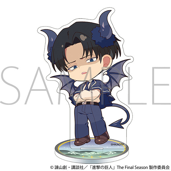 (Goods - Acrylic Stand) Attack on Titan Mini Acrylic Stand / Levi ~Devil~