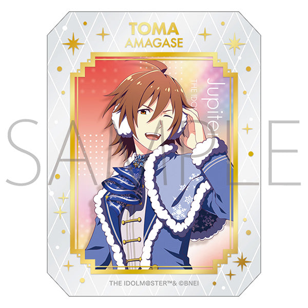 (1BOX=7)(Goods - Card) THE IDOLM@STER SideM Glassy Collection / A-BOX