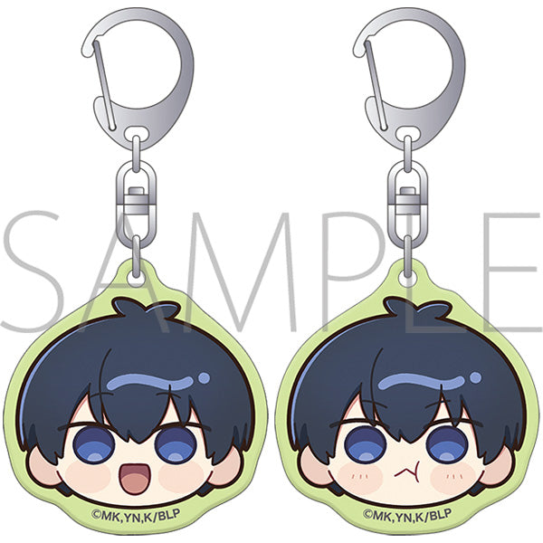 (Goods - Keychain) Blue Lock Season 2 Changing Acrylic Keychain / Yoichi Isagi Maruhope Friends