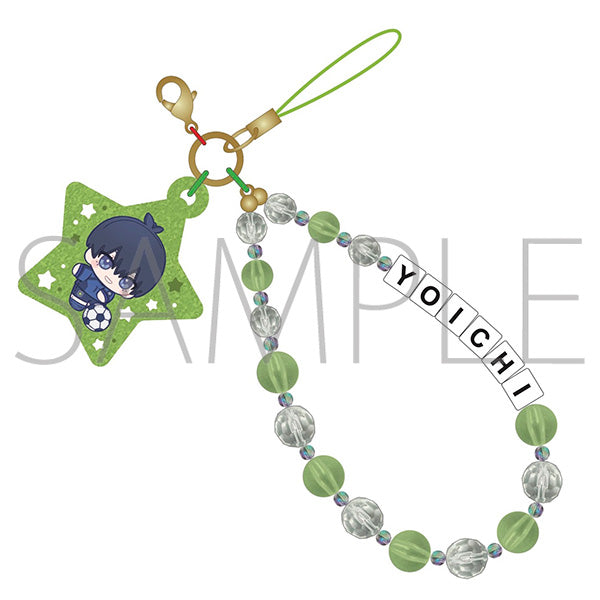 (Goods - Strap) Blue Lock Season 2 After-school Mates Beads Strap / Yoichi Isagi Nui Pal Skip