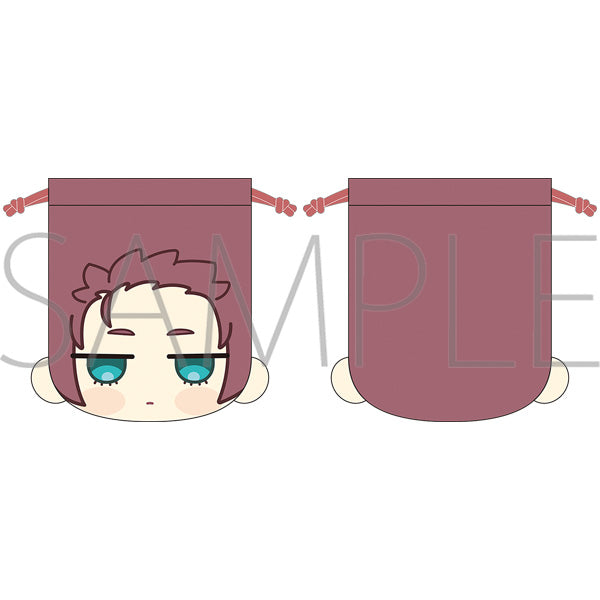 (Goods - Pouch) Blue Lock Season 2 Face Drawstring Pouch / Sae Itoshi Maruhope Friends