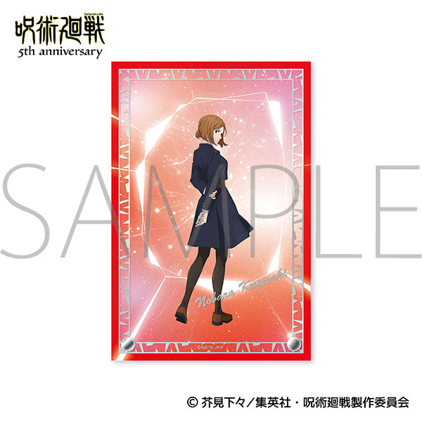 (Goods - Ornament) Jujutsu Kaisen 5th Anniversary Foil Stamped Acrylic Art Panel / Nobara Kugisaki