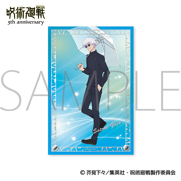 (Goods - Ornament) Jujutsu Kaisen 5th Anniversary Foil Stamped Acrylic Art Panel / Satoru Gojo (Hidden Inventory / Premature Death)