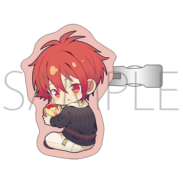 (Goods - Hair Accessory) IDOLiSH7 Kapurikko Hoobaru Hinged Barrette for Bangs / Riku Nanase
