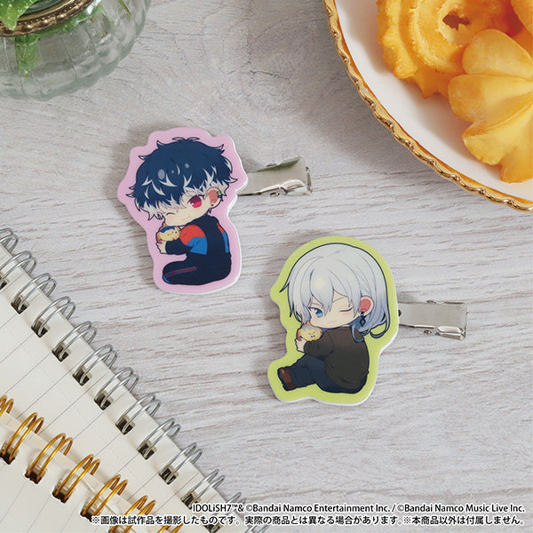 (Goods - Hair Accessory) IDOLiSH7 Kapurikko Hoobaru Hinged Barrette for Bangs / Yuki