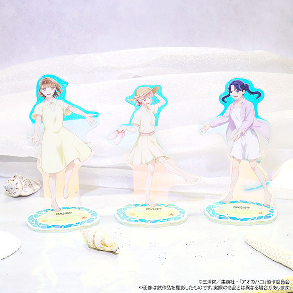 (Goods - Acrylic Stand) Blue Box Iridescent Acrylic Stand / Ayame Moriya ~Summer Colors~