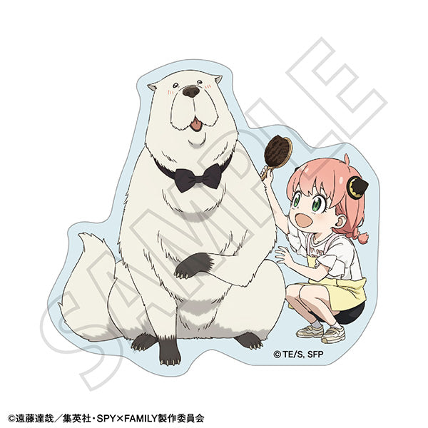 (Goods - Sticker) SPY x FAMILY Sticker / Anya Forger & Bond Forger (Groomer)