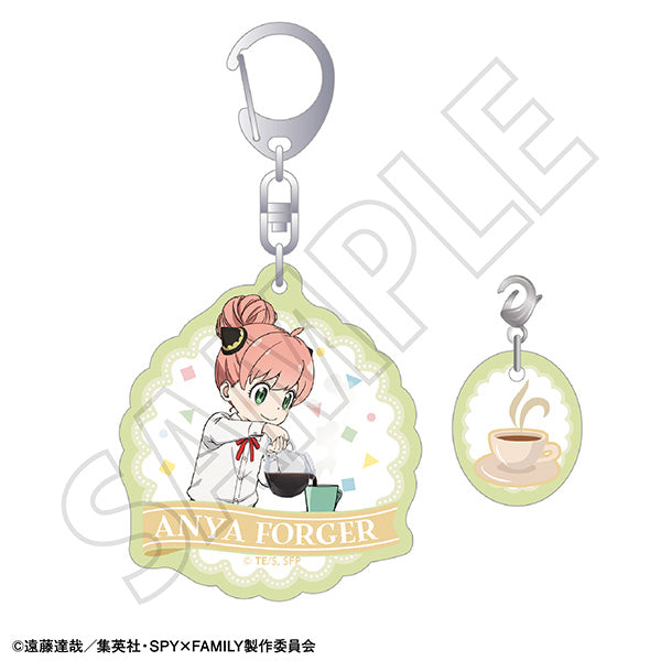 (Goods - Keychain) SPY x FAMILY Acrylic Keychain / Anya Forger (Barista)