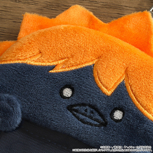 (Goods - Card Case) Haikyu!! Plush Card Holder / Kagegarasu