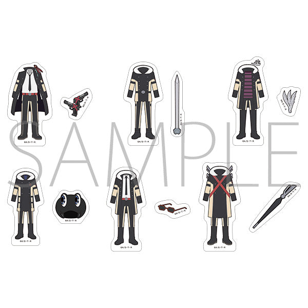 (1BOX=6)(Goods - Sticker) REBORN! Peta Collection / Varia Ver.