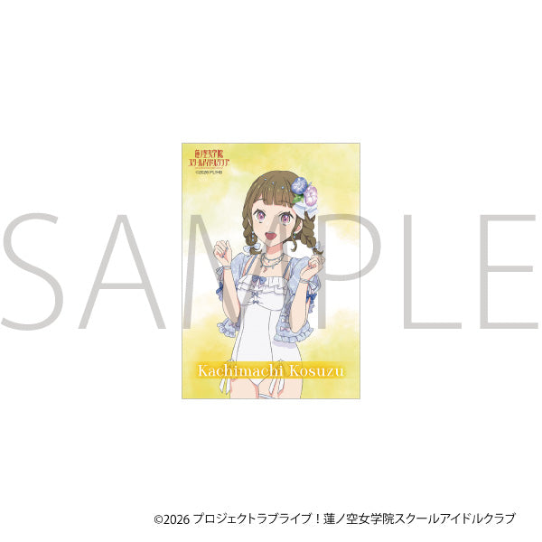 (Goods - Set) Love Live! Hasu no Sora Jogakuin School Idol Club Acrylic Photo Frame & Bromide Set / Kosuzu Kachimachi