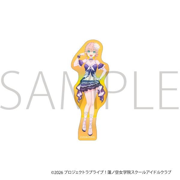 (Goods - Sticker) Love Live! Hasu no Sora Jogakuin School Idol Club Holographic Sticker / Kaho Hinoshita