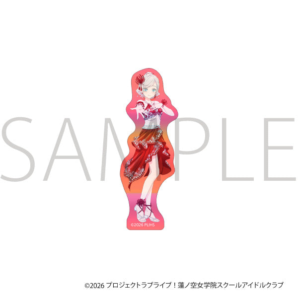 (Goods - Sticker) Love Live! Hasu no Sora Jogakuin School Idol Club Holographic Sticker / Ceras Yanagida Lilienfeld